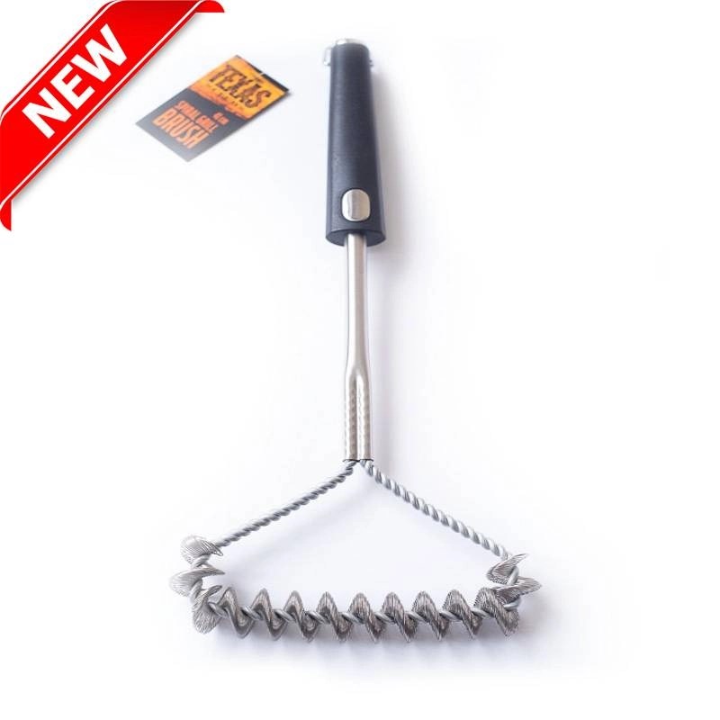 Texas Club Spiral Grill Brush, 41 cm - anydaydirect