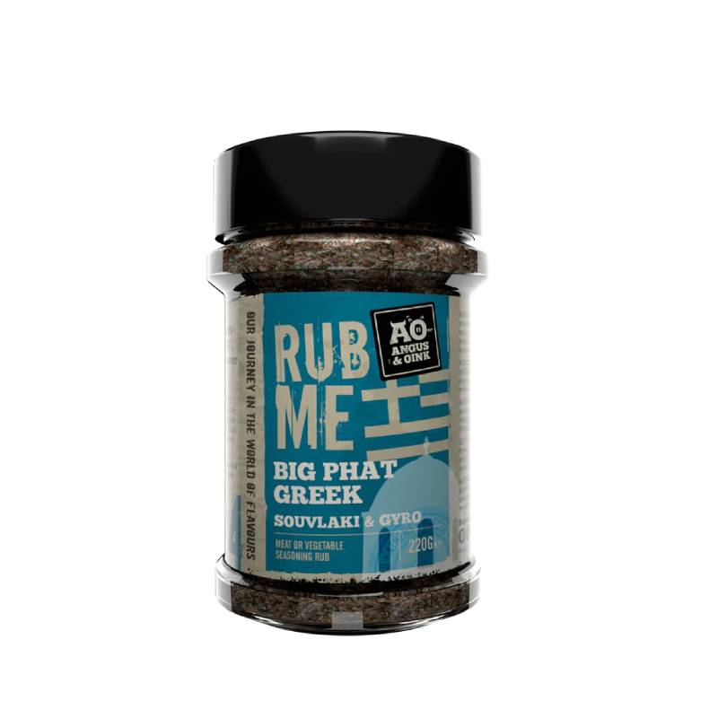 Angus & Oink Big Phat Greek Seasoning, 220g. - anydaydirect