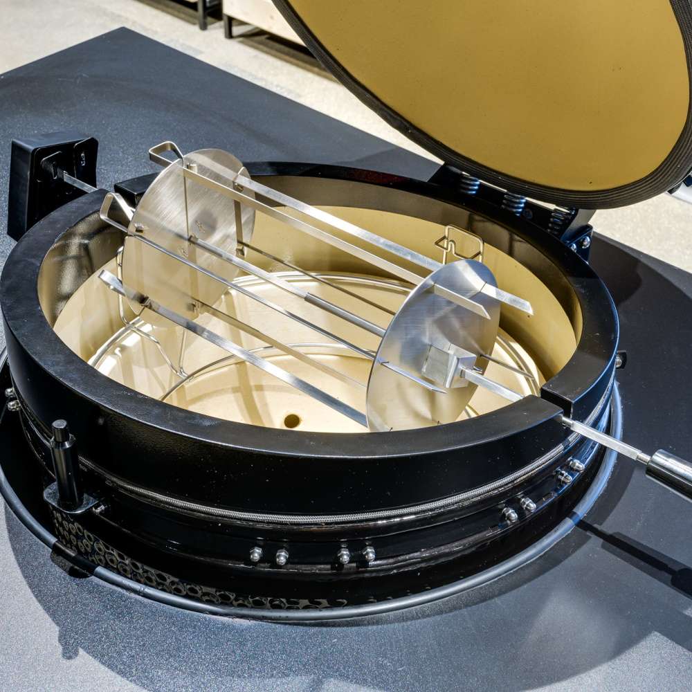 Set of rotating skewers, rotisserie accessory (Grande/Limited) - anydaydirect