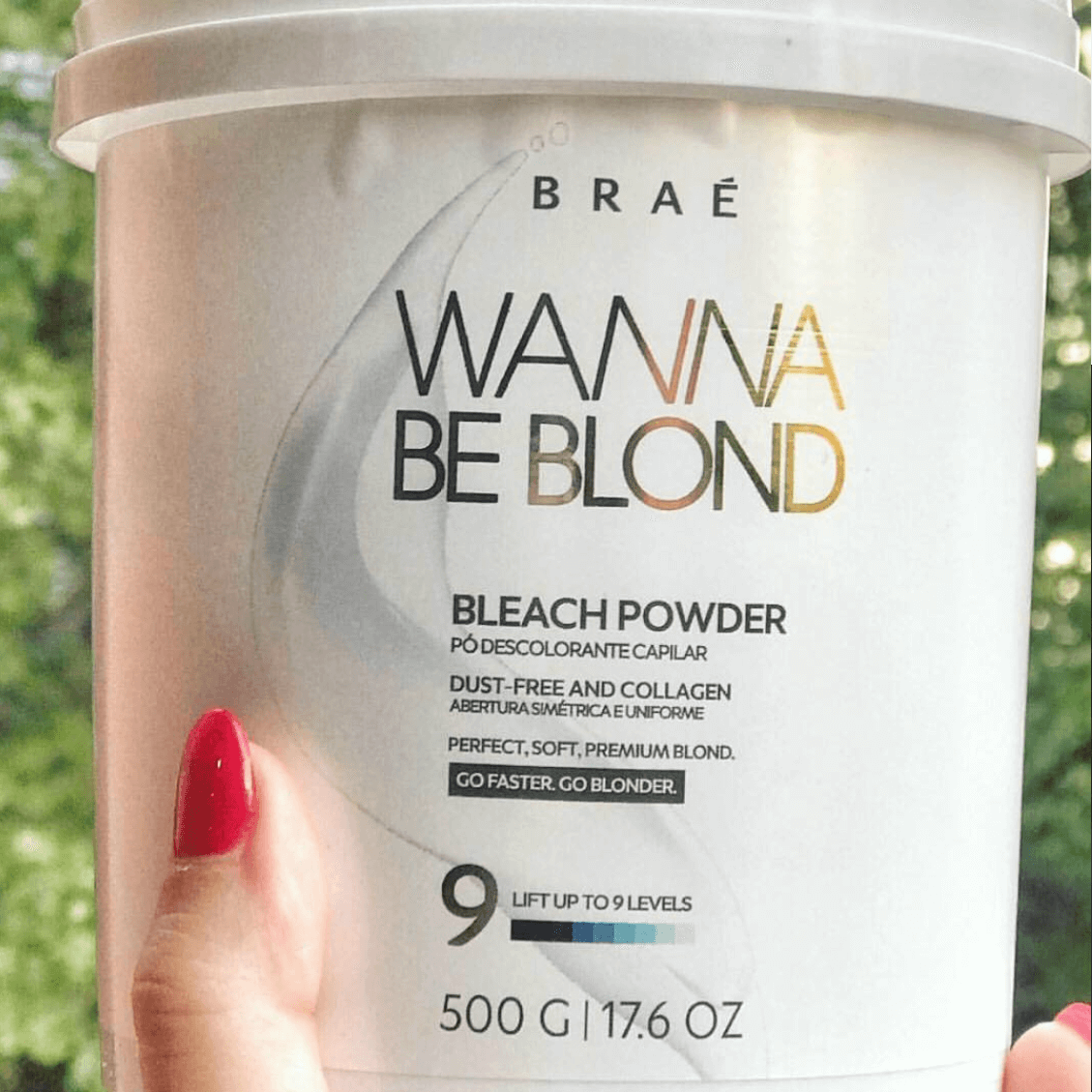 BRAE - Bleach Powder Wanna be Blonde 500g - anydaydirect