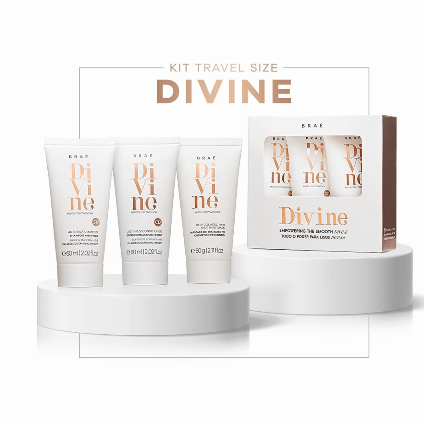 BRAE - Divine Home Care, KIT Traveller 60ml - anydaydirect