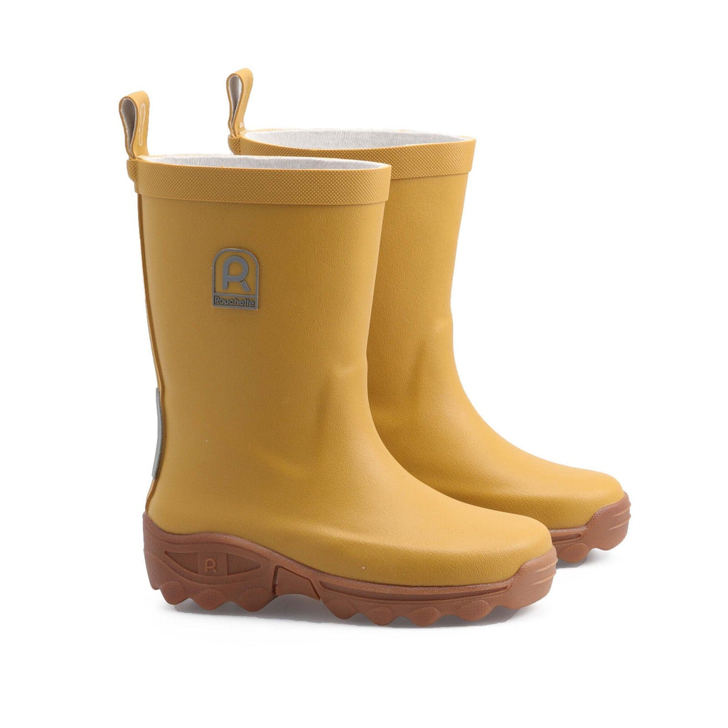 Rouchette Clean Kids Boot - Mustard - anydaydirect
