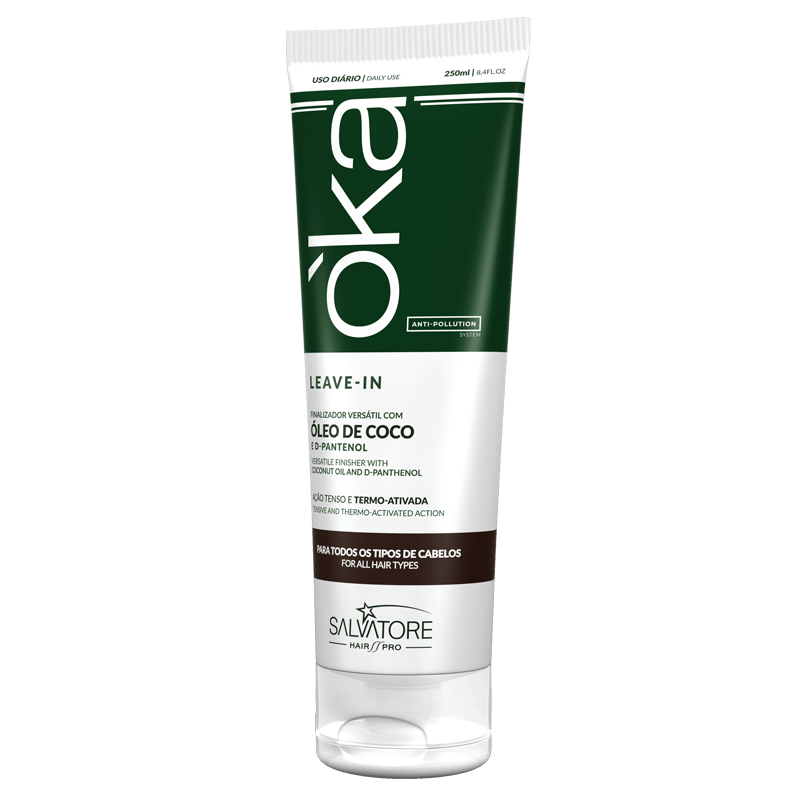 SALVATORE - OKA Coconut Oil, Leave In 150ml - anydaydirect
