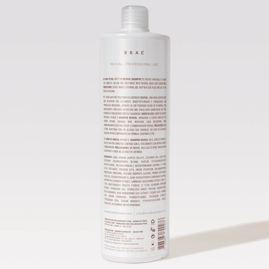 BRAE - Revival Shampoo, Professional 1L - anydaydirect