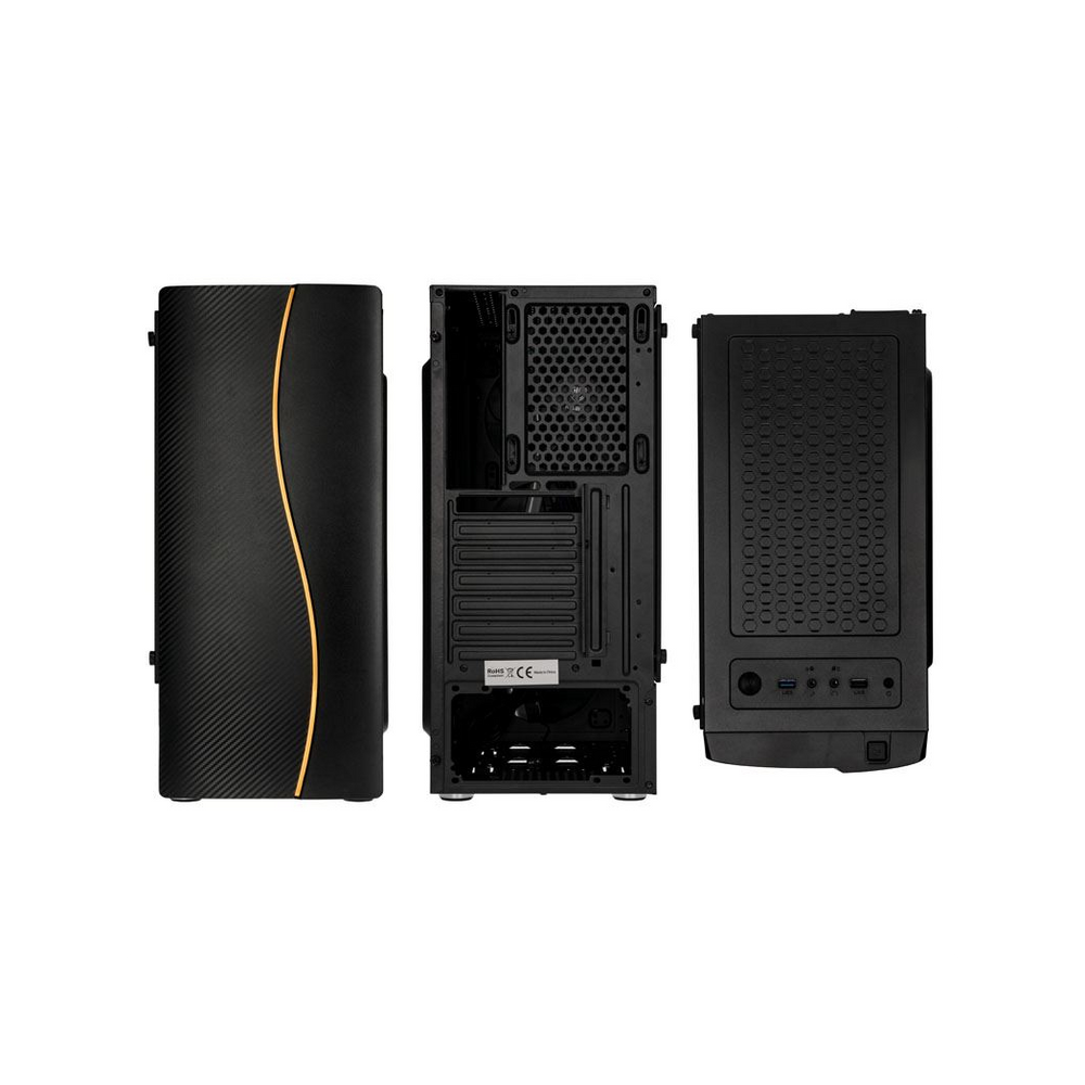 Kolink Inspire Series K5 ARGB Midi Tower Gaming Case - Black Window - anydaydirect