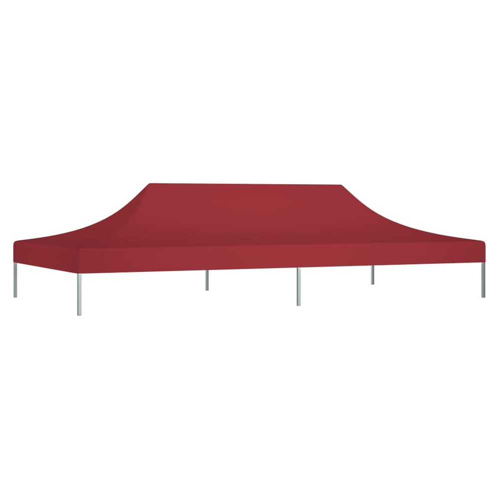 vidaXL Party Tent Roof 6x3 m Burgundy 270 g/m² - anydaydirect