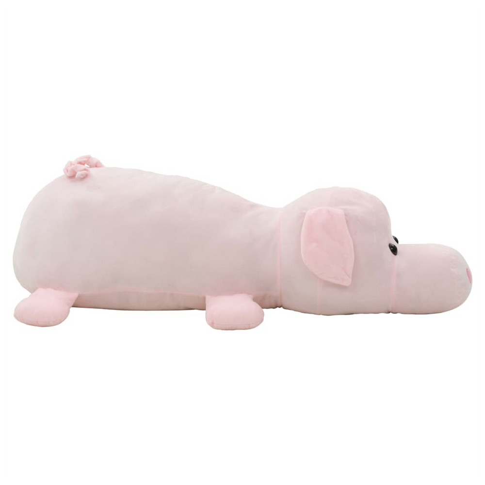 vidaXL Pig Cuddly Toy Plush Pink - anydaydirect