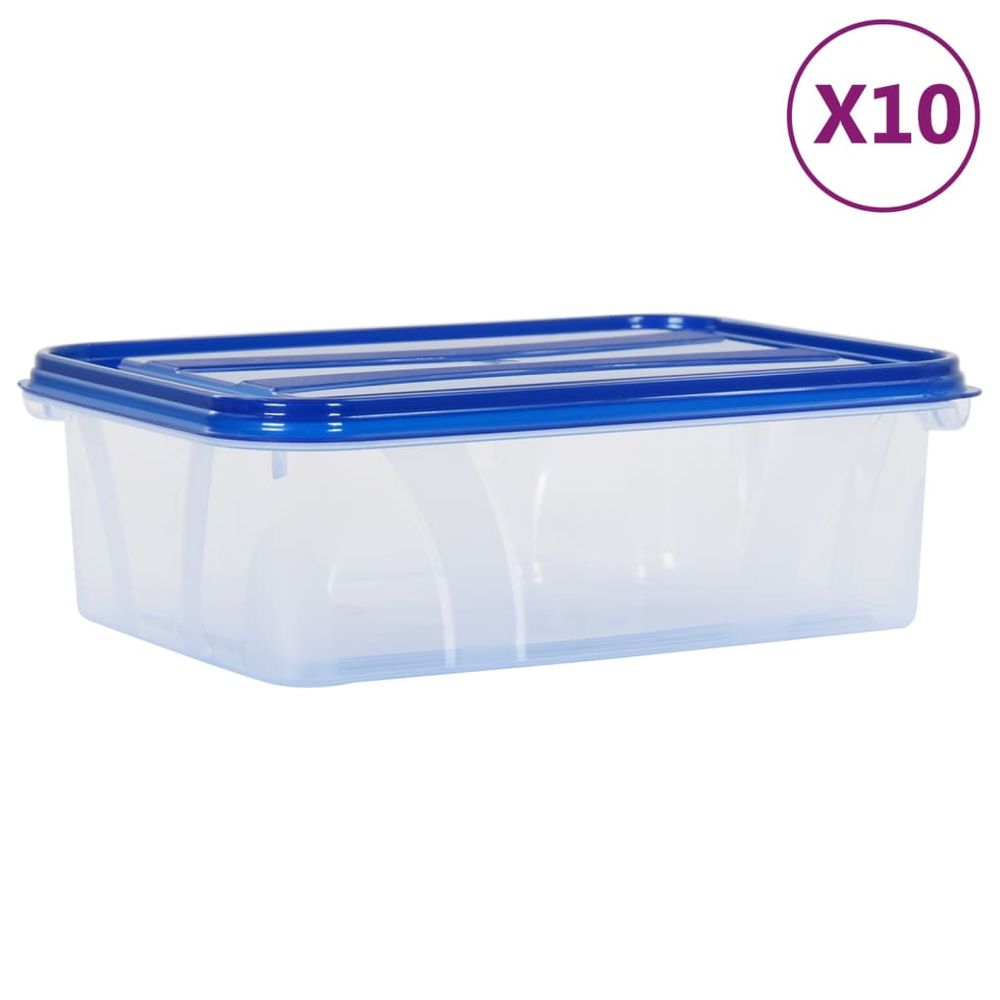 Food Storage Container with Lid 20 pcs PP - anydaydirect