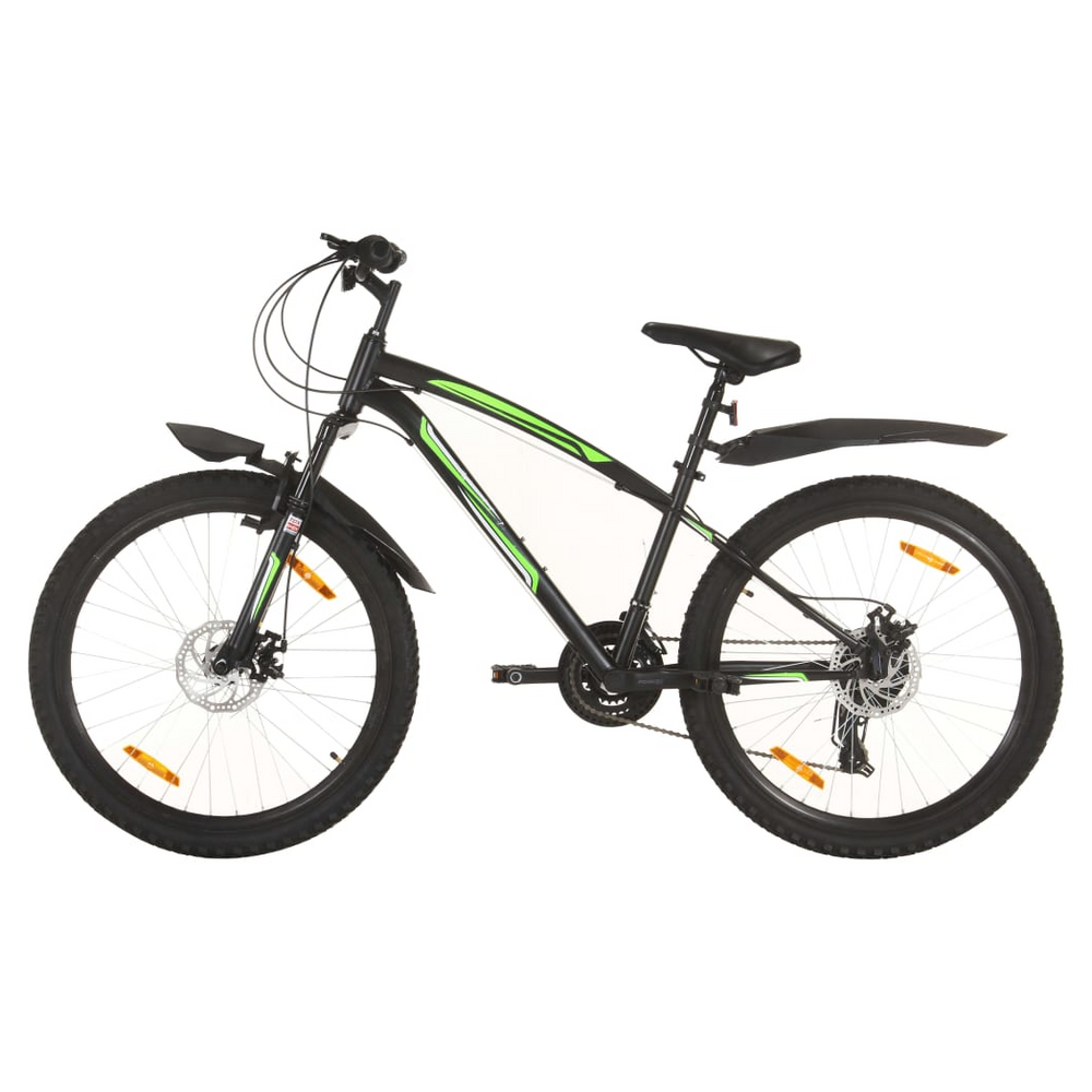 Mountain Bike 21 Speed 26 inch Wheel 36 cm Black - anydaydirect