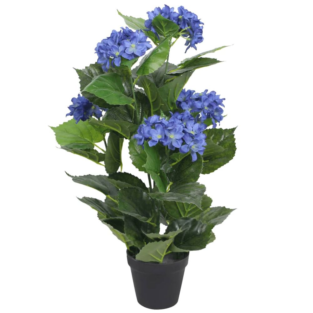 Artificial Hydrangea, Calla Lily, Anthurium, Rhododendron Plant with Pot 60 cm to 155cm - anydaydirect