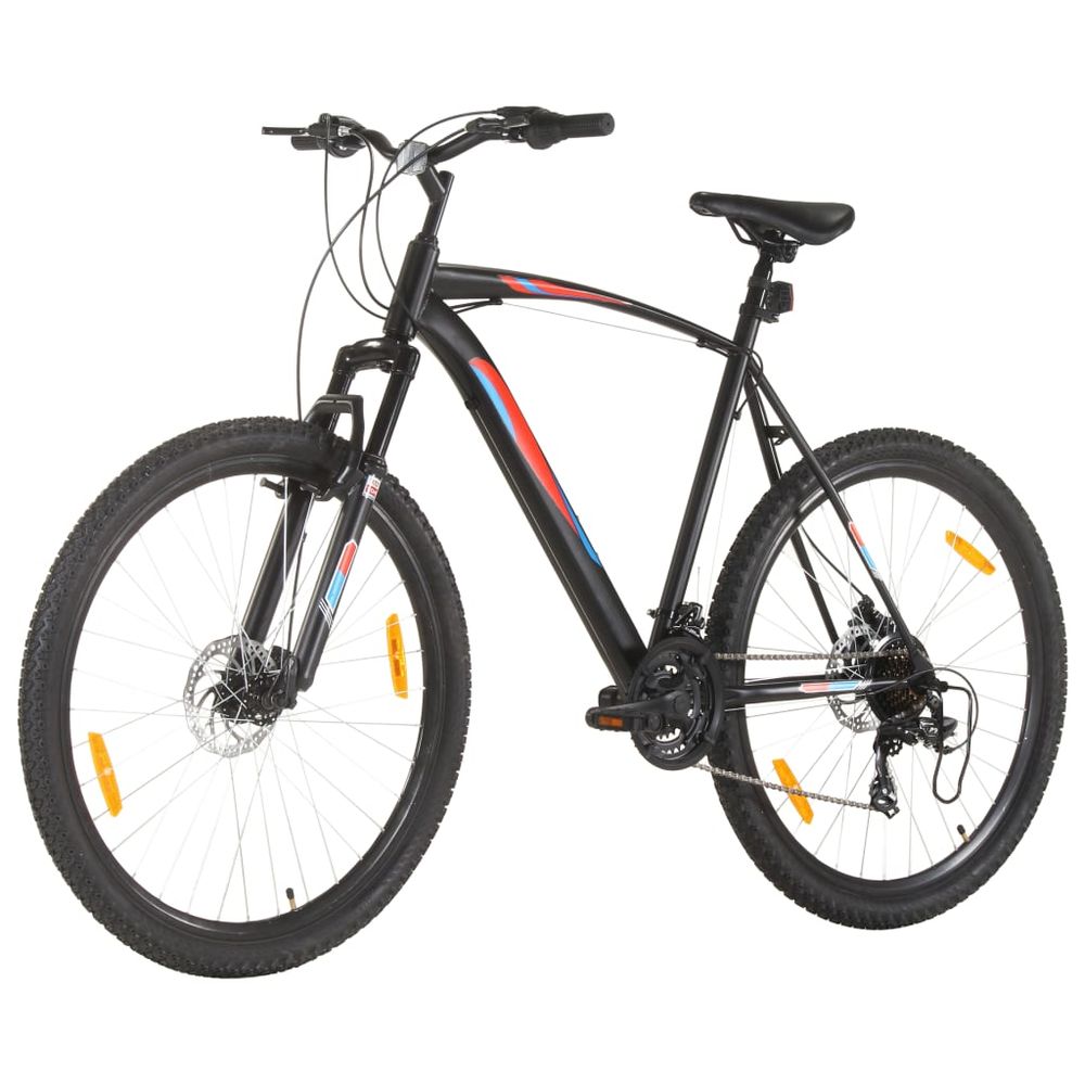 Mountain Bike 21 Speed 29 inch Wheel 53 cm Frame Black - anydaydirect
