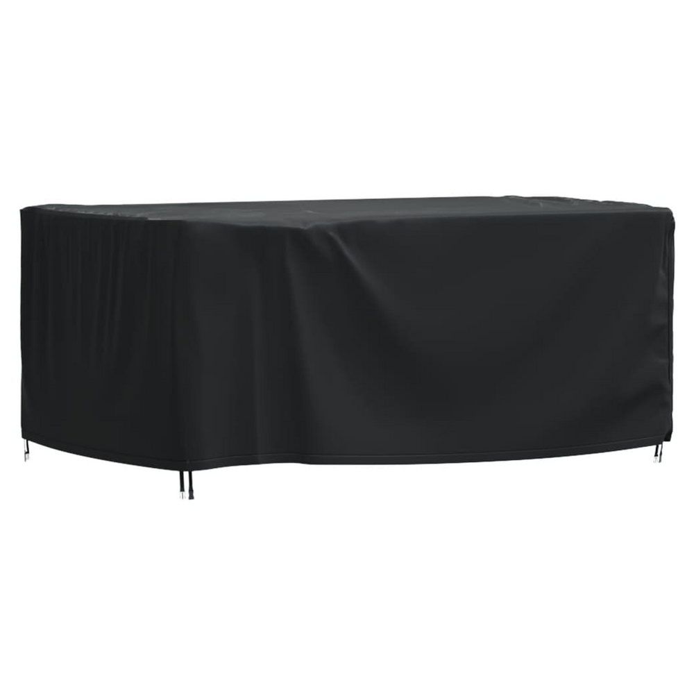 vidaXL Garden Furniture Cover Black 172x113x73 cm Waterproof 420D - anydaydirect