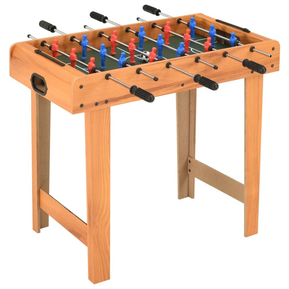Mini Football Table 69x37x62 cm Maple - anydaydirect