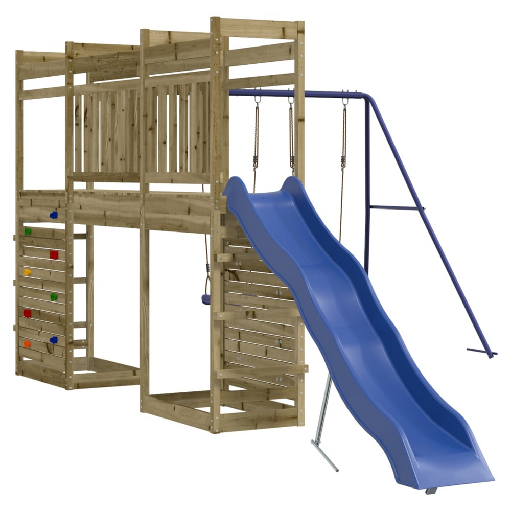 Outdoor Playset Impregnated Wood Pine - anydaydirect