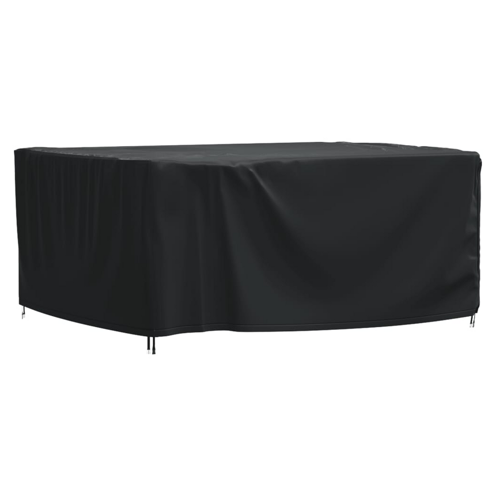 vidaXL Garden Furniture Cover Black 180x140x90 cm Waterproof 420D - anydaydirect