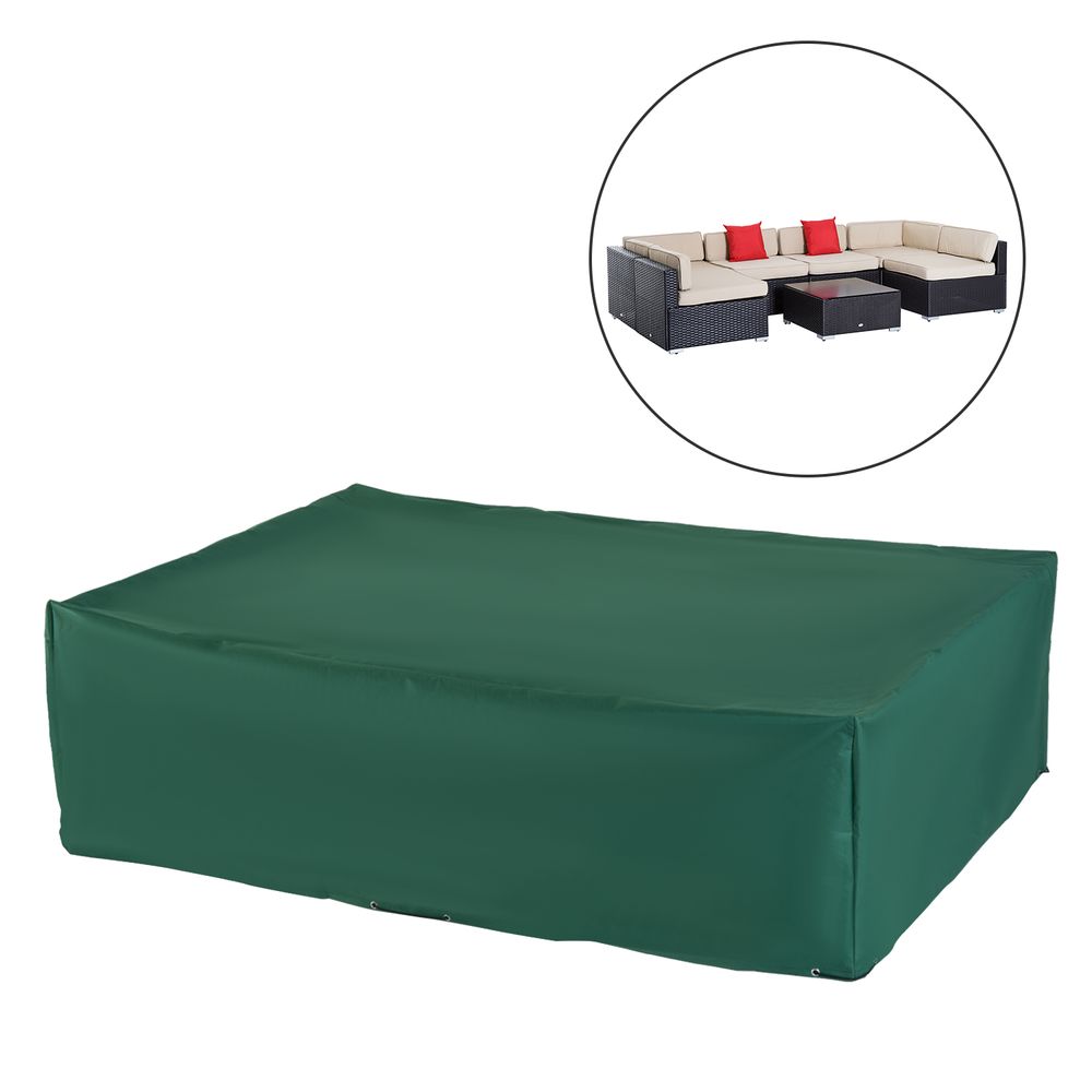 Furniture Cover, 222Lx155Wx67H cm-Green - anydaydirect