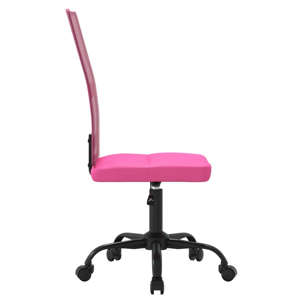 vidaXL Office Chair Pink Mesh Fabric - anydaydirect