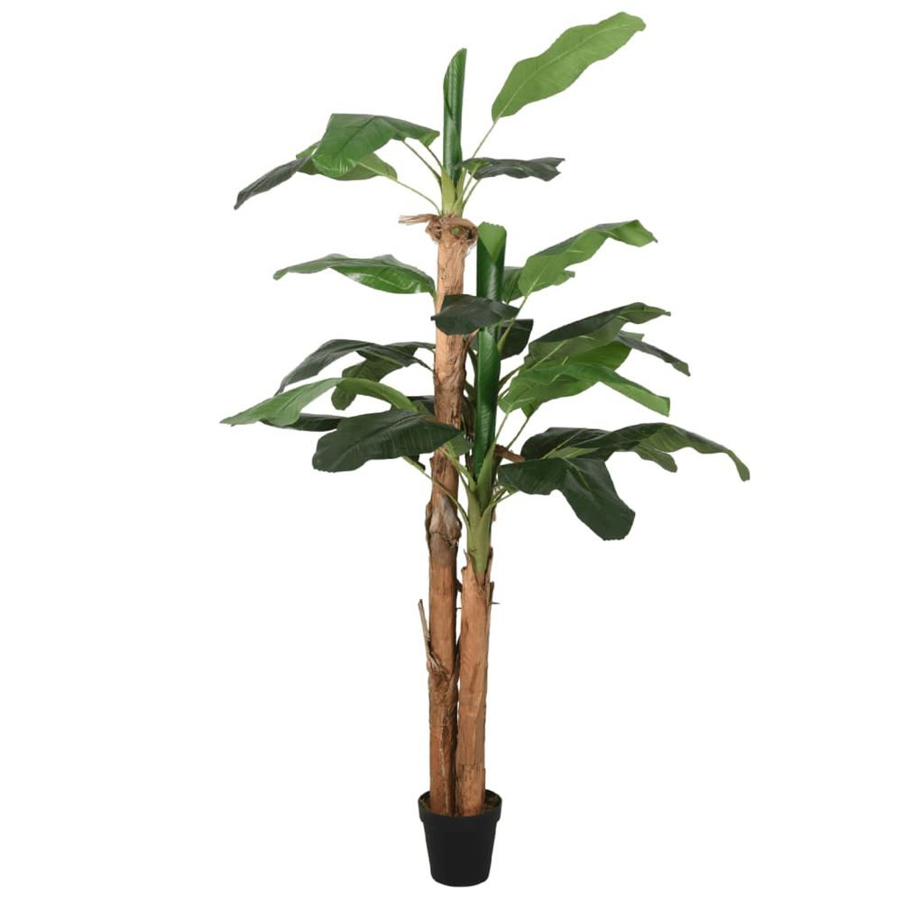 vidaXL Artificial Banana Tree 18 Leaves 150 cm Green - anydaydirect