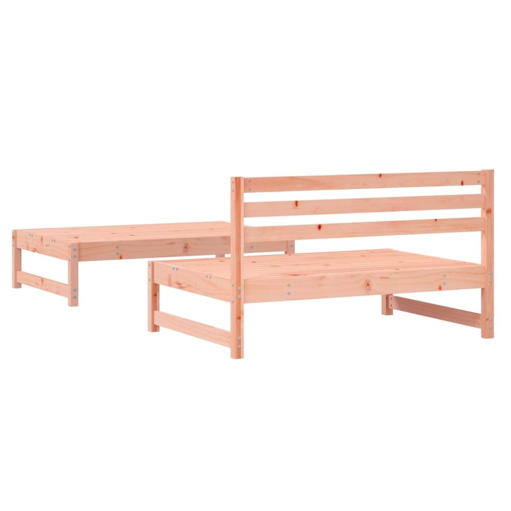 vidaXL 2 Piece Garden Lounge Set Solid Wood Douglas - anydaydirect