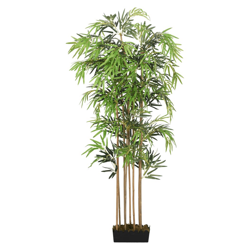 vidaXL Artificial Bamboo Tree 500 Leaves 80 cm Green - anydaydirect