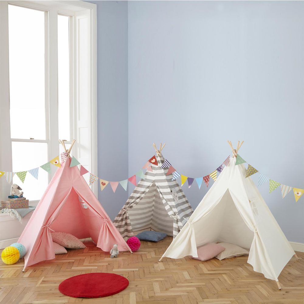 Canvas Kids Indian Tent TeePee - anydaydirect