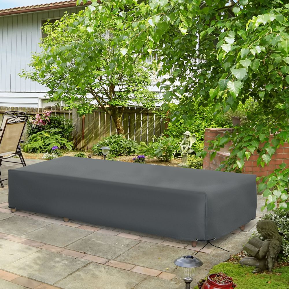 200x73cm Garden Furniture Cover Water UV Resistant Oxford Fabric - anydaydirect