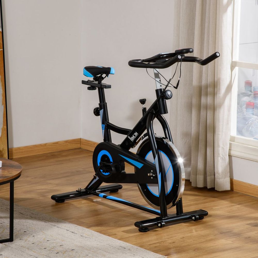 8kg Flywheel Stationary Exercise Bike Indoor Cycling Cardio Workout Bike - anydaydirect