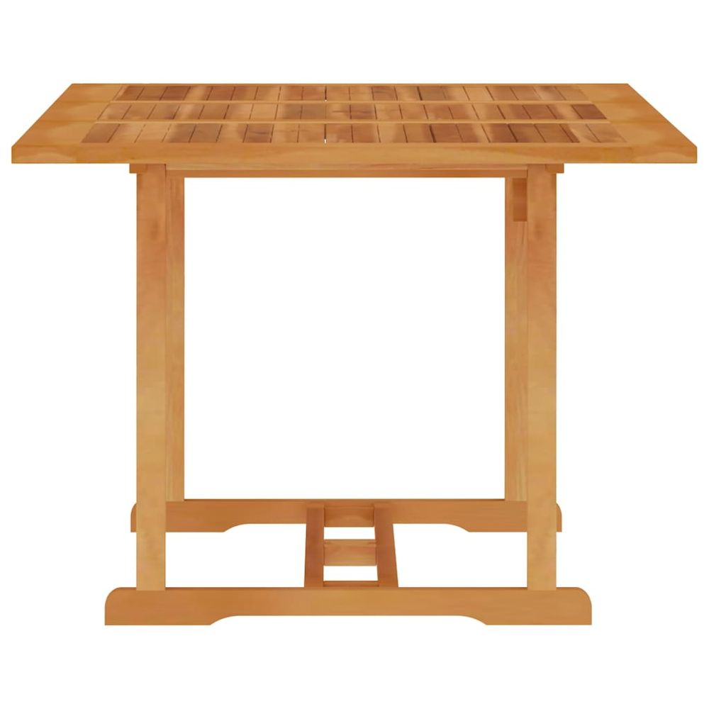 Garden Table 150x90x75 cm Solid Teak Wood - anydaydirect