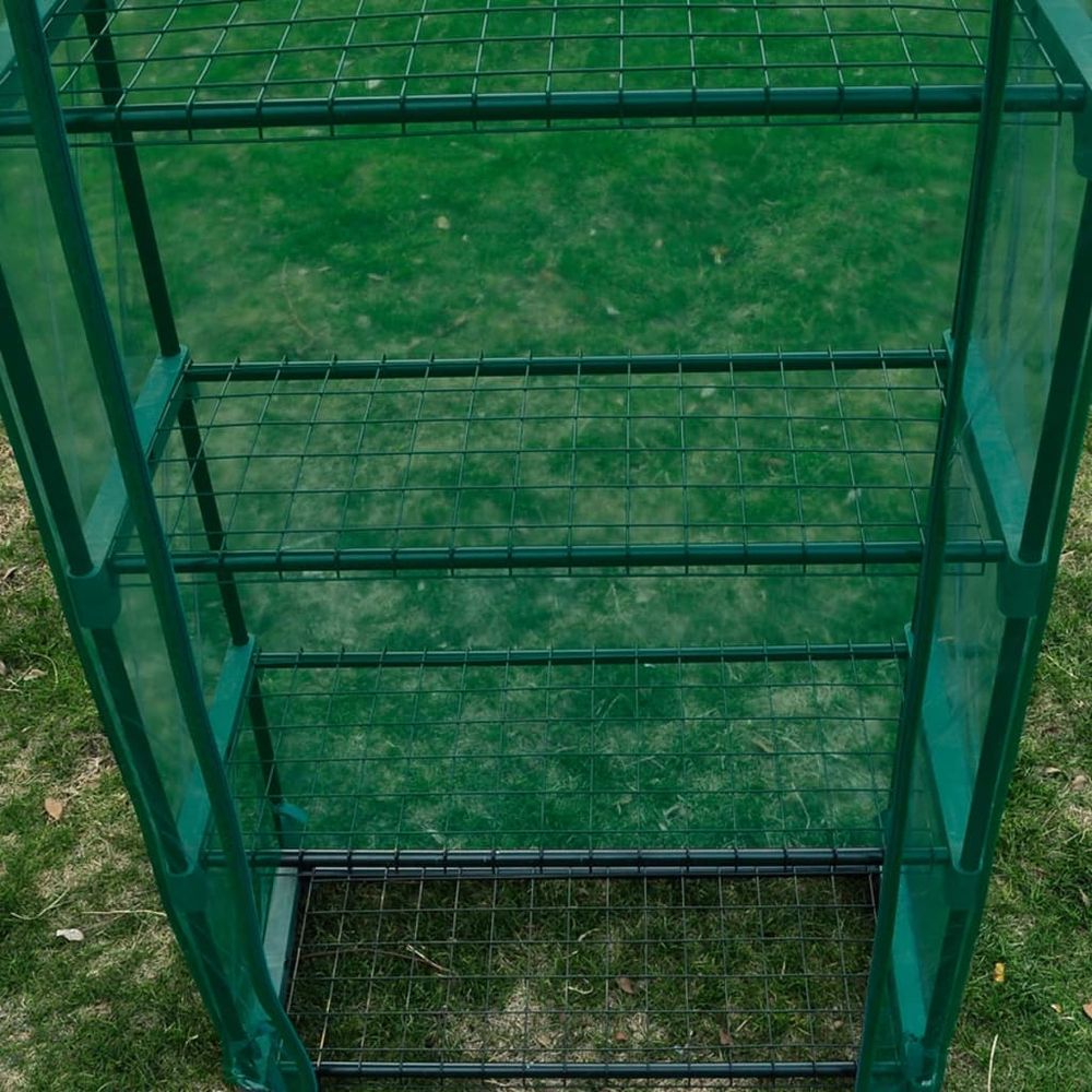 Greenhouse with 4 Shelves - anydaydirect