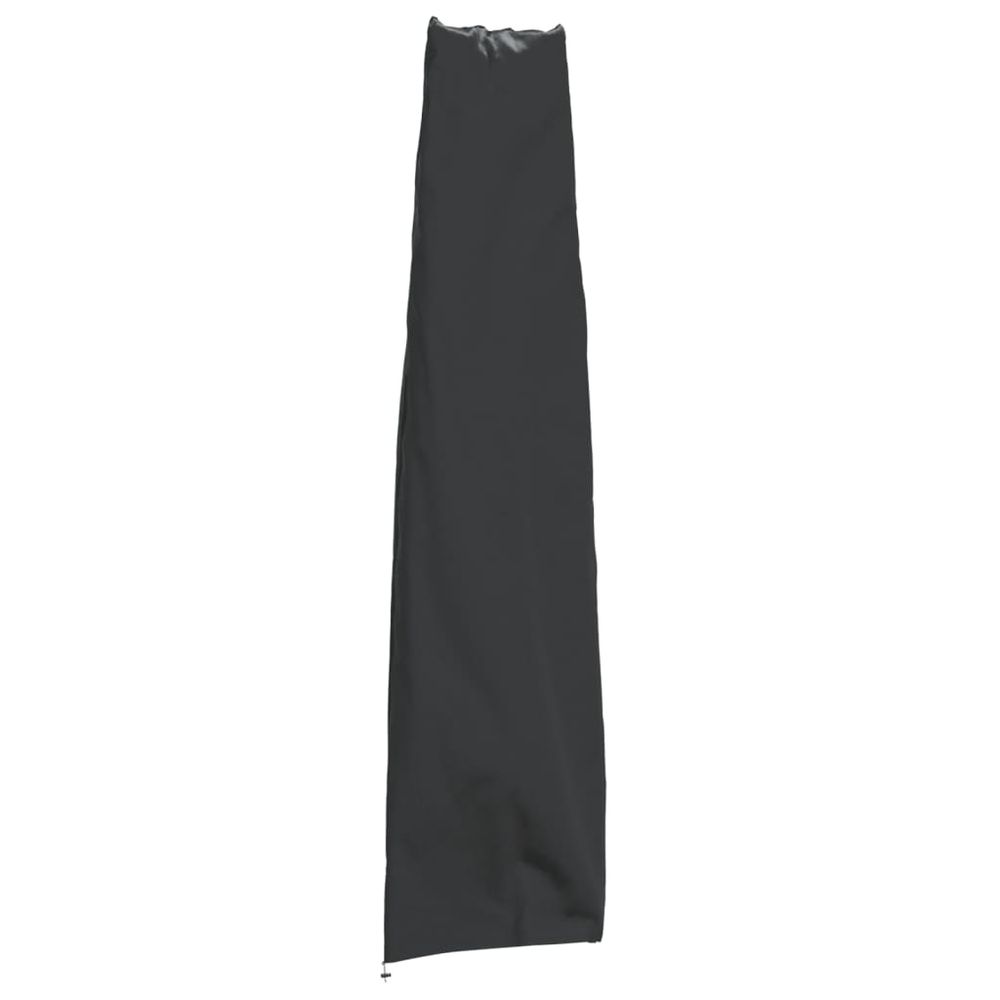 vidaXL Garden Umbrella Cover Black 190x50/30 cm 420D Oxford - anydaydirect