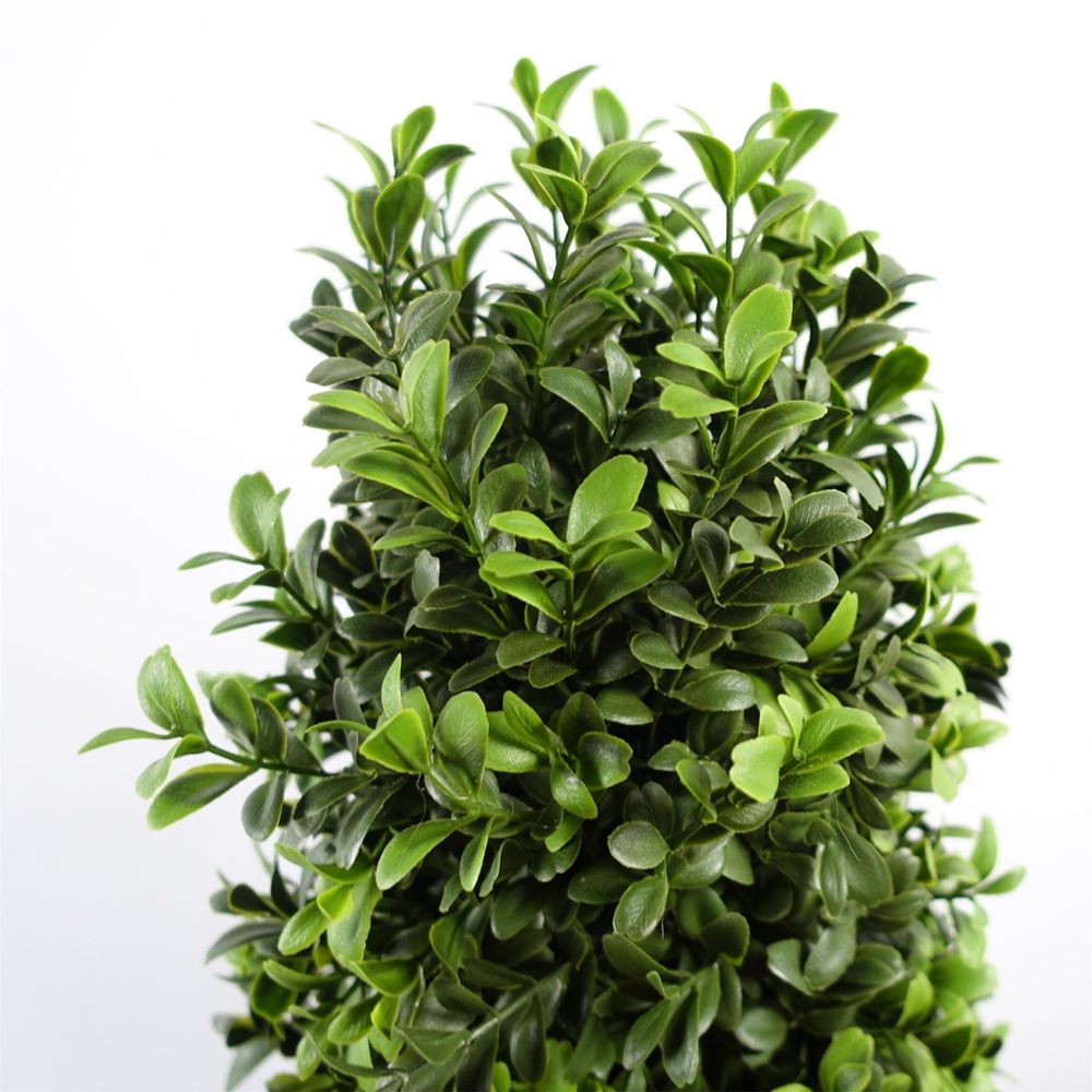 120cm Sprial Buxus Artificial Tree UV Resistant Outdoor - anydaydirect
