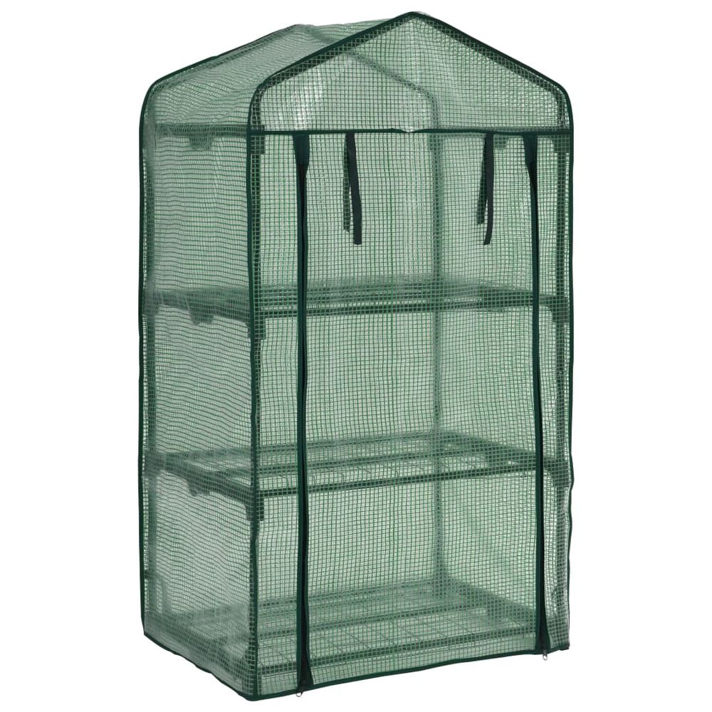 3-Tier Mini Greenhouse 69x49x125 cm - anydaydirect