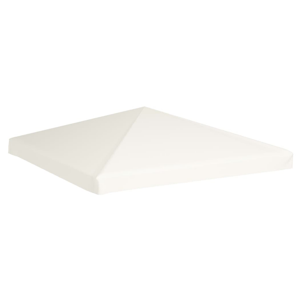 Gazebo Top Cover 310 g/m² 3x3 m Cream White - anydaydirect