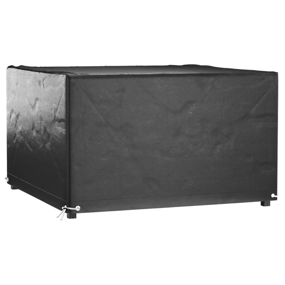 Garden Furniture Cover 8 Eyelets 132x132x80 cm Square - anydaydirect