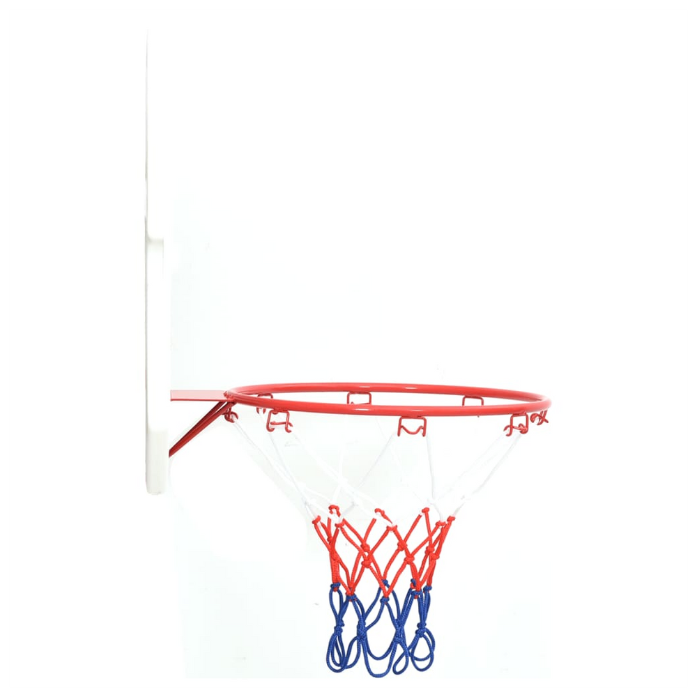 Five Piece Wall Mounted Basketball Backboard Set 66x44.5 cm - anydaydirect