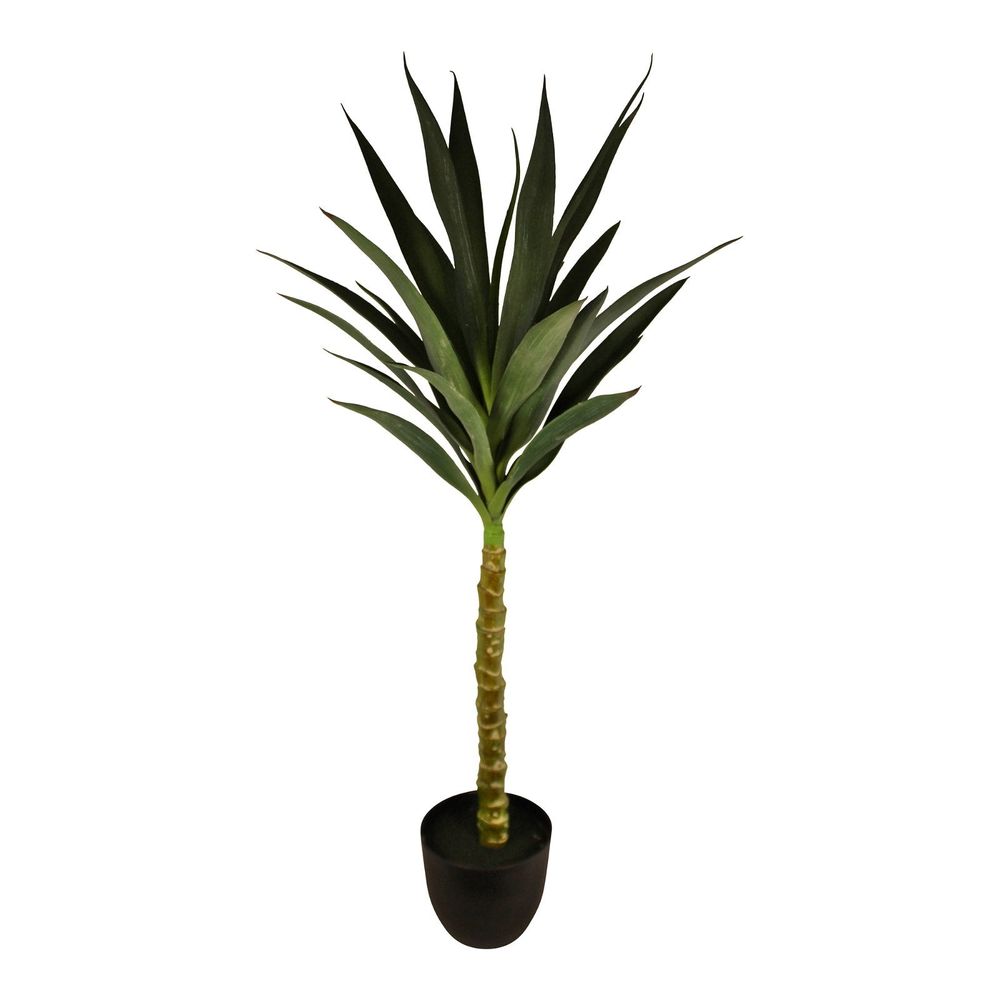 Artificial Single Trunk Yucca Tree, 100cm - anydaydirect