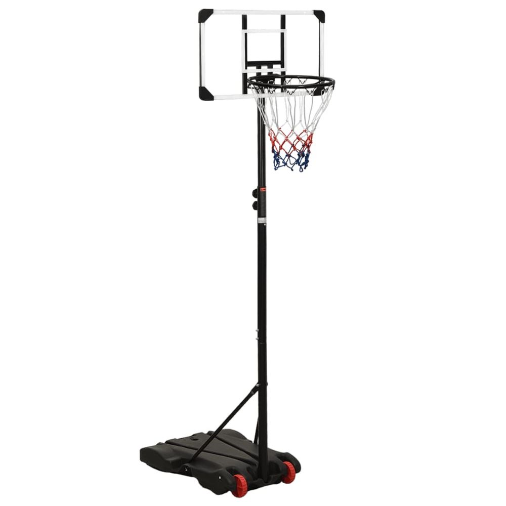 Basketball Stand Transparent 216-250 cm Polycarbonate - anydaydirect