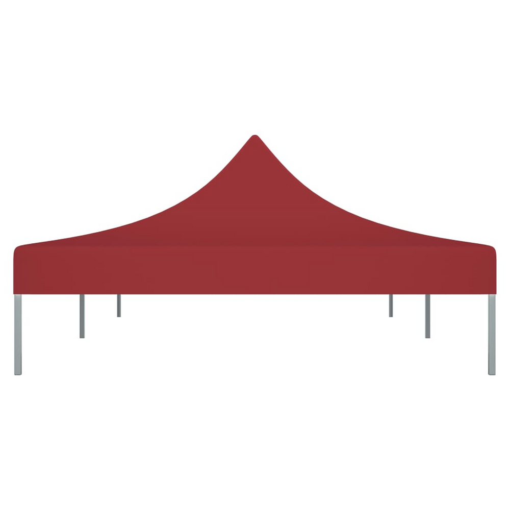 vidaXL Party Tent Roof 6x3 m Burgundy 270 g/m² - anydaydirect