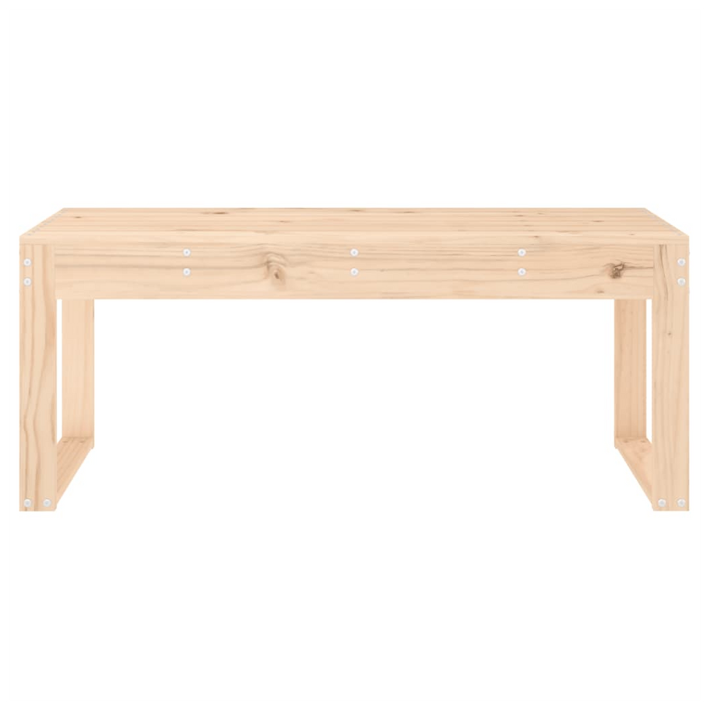 vidaXL Garden Bench 110x38x45 cm Solid Wood Pine - anydaydirect