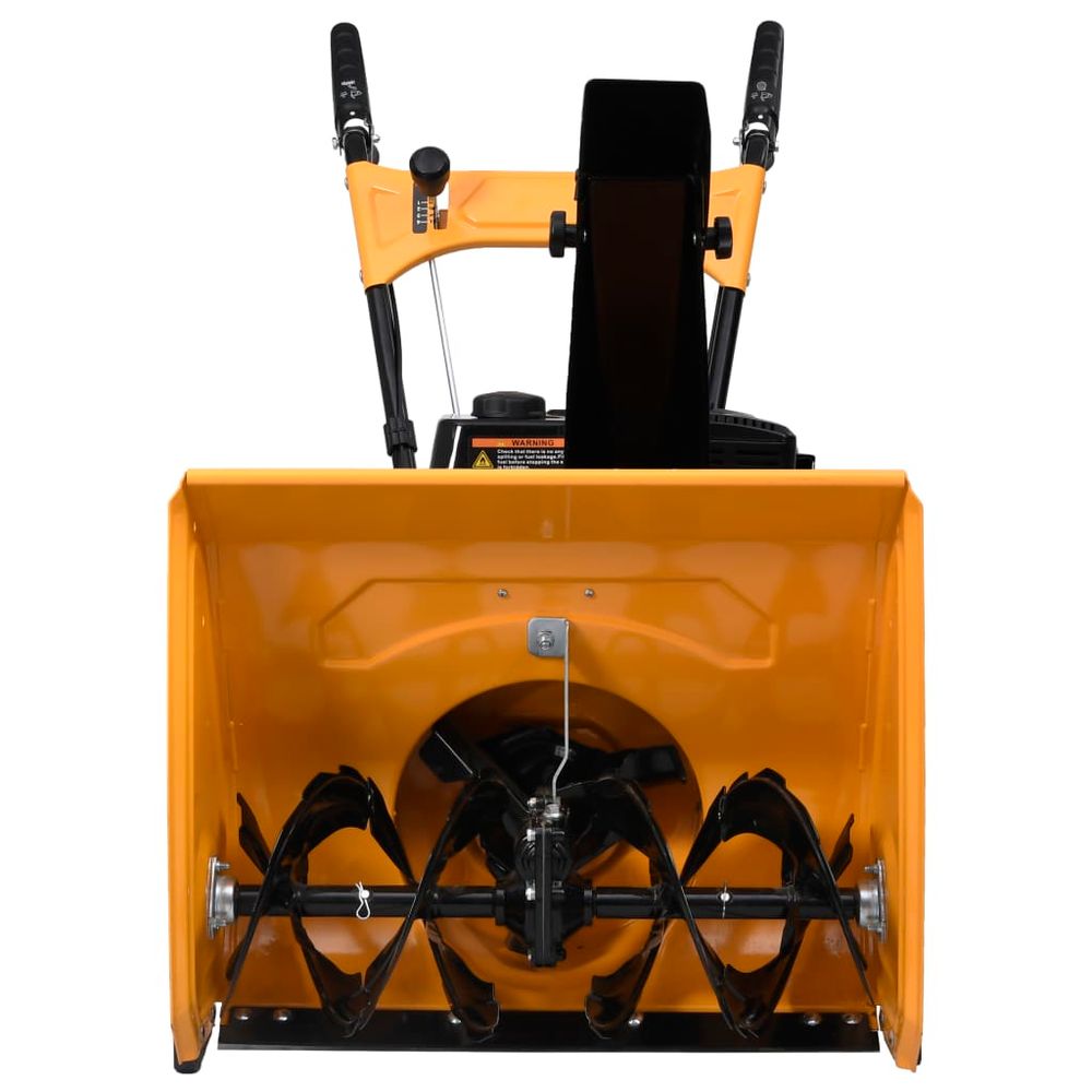 Snow Thrower 6.5 HP Yellow and Black - anydaydirect