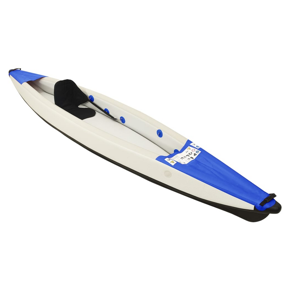 Inflatable Kayak Blue 375x72x31 cm Polyester - anydaydirect