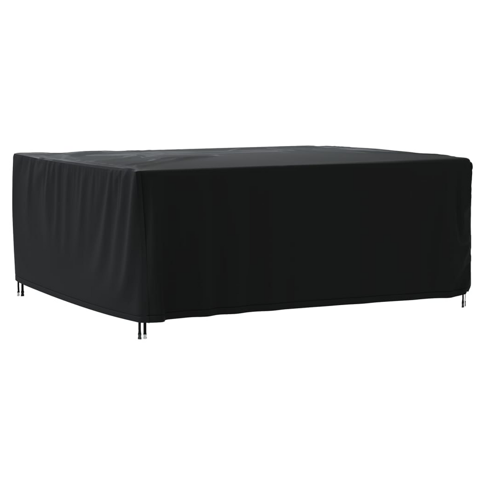 vidaXL Garden Furniture Cover Black 200x160x70 cm Waterproof 420D - anydaydirect