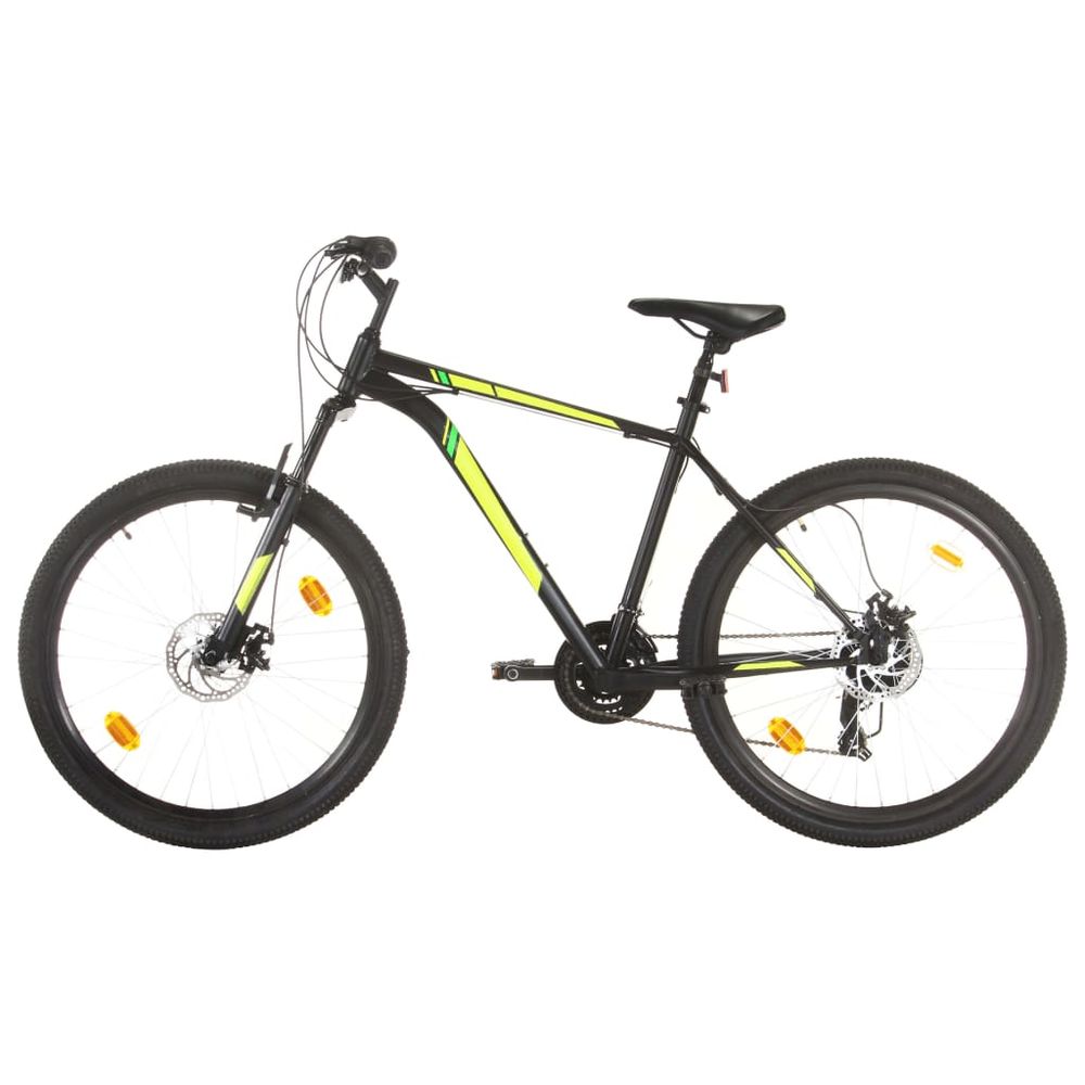 Mountain Bike 21 Speed 27.5 inch Wheel 50 cm Black - anydaydirect
