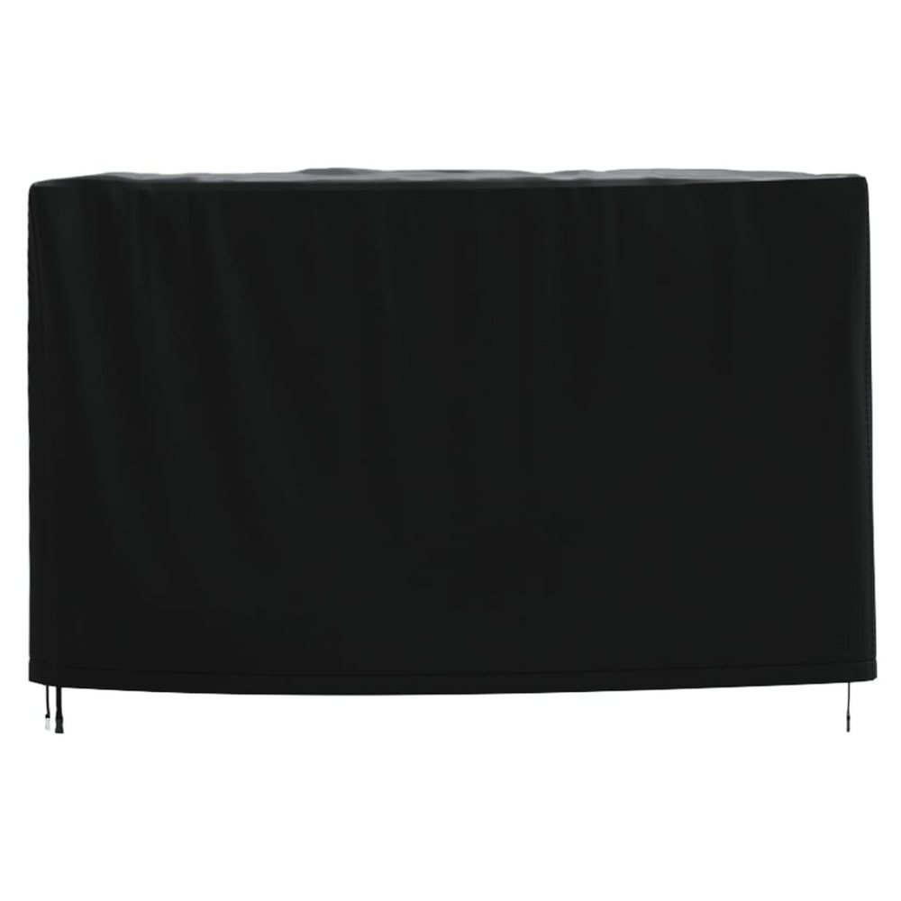 vidaXL Garden Furniture Cover Black 135x135x90 cm Waterproof 420D - anydaydirect