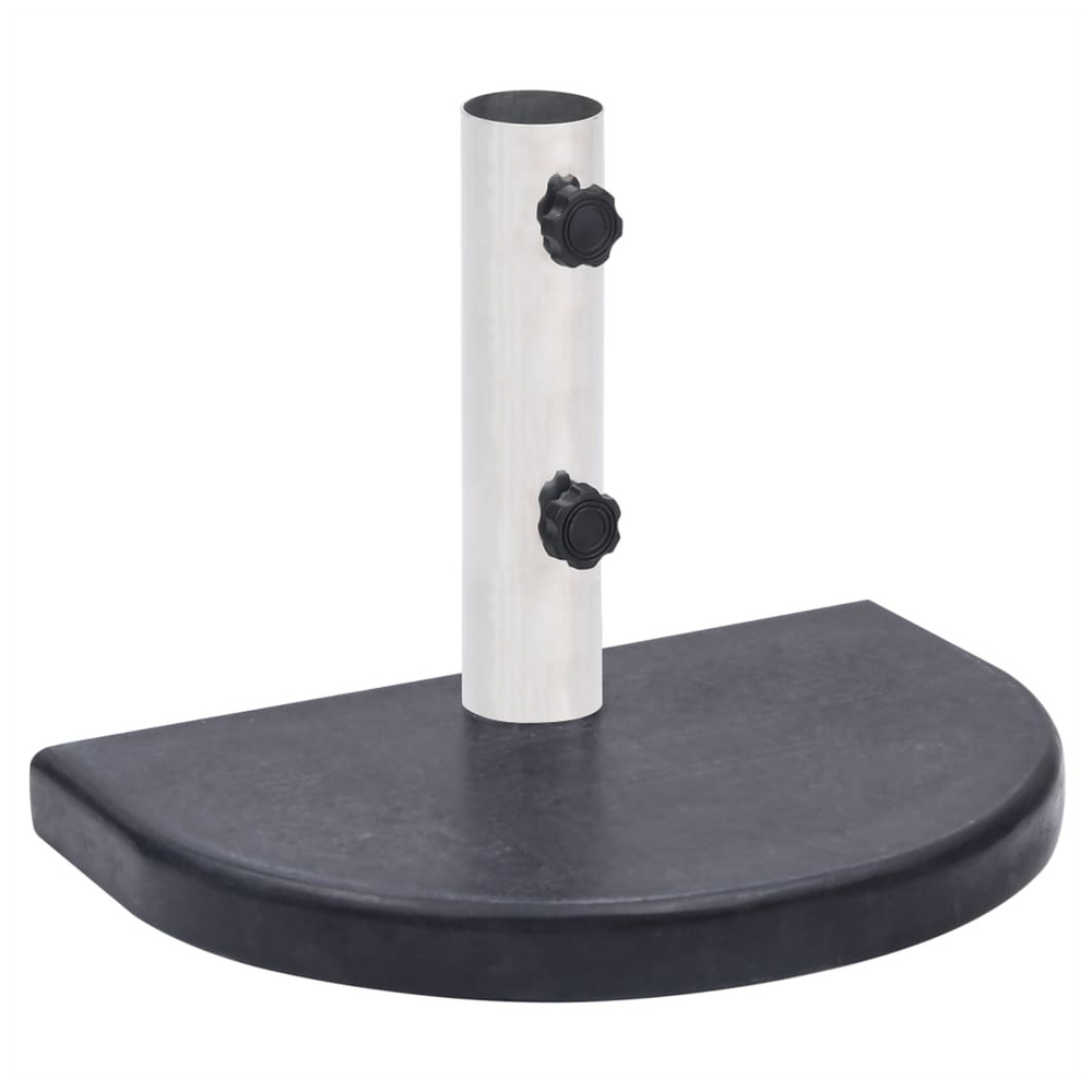 Umbrella Base Black 40x28x4 cm Granite - anydaydirect