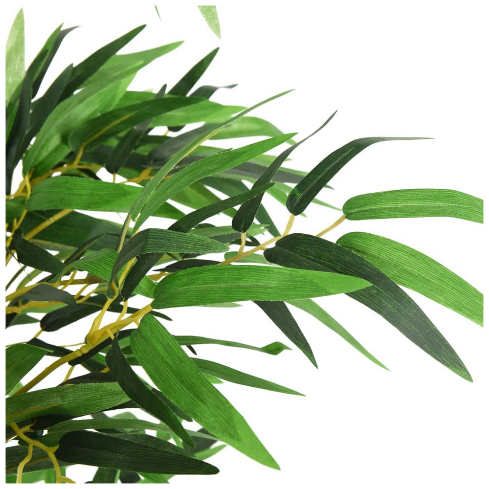 vidaXL Artificial Bamboo Tree 380 Leaves 80 cm Green - anydaydirect