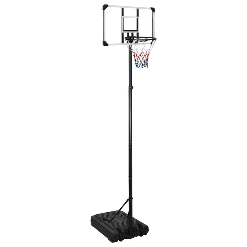 Basketball Stand Transparent 280-350 cm Polycarbonate - anydaydirect