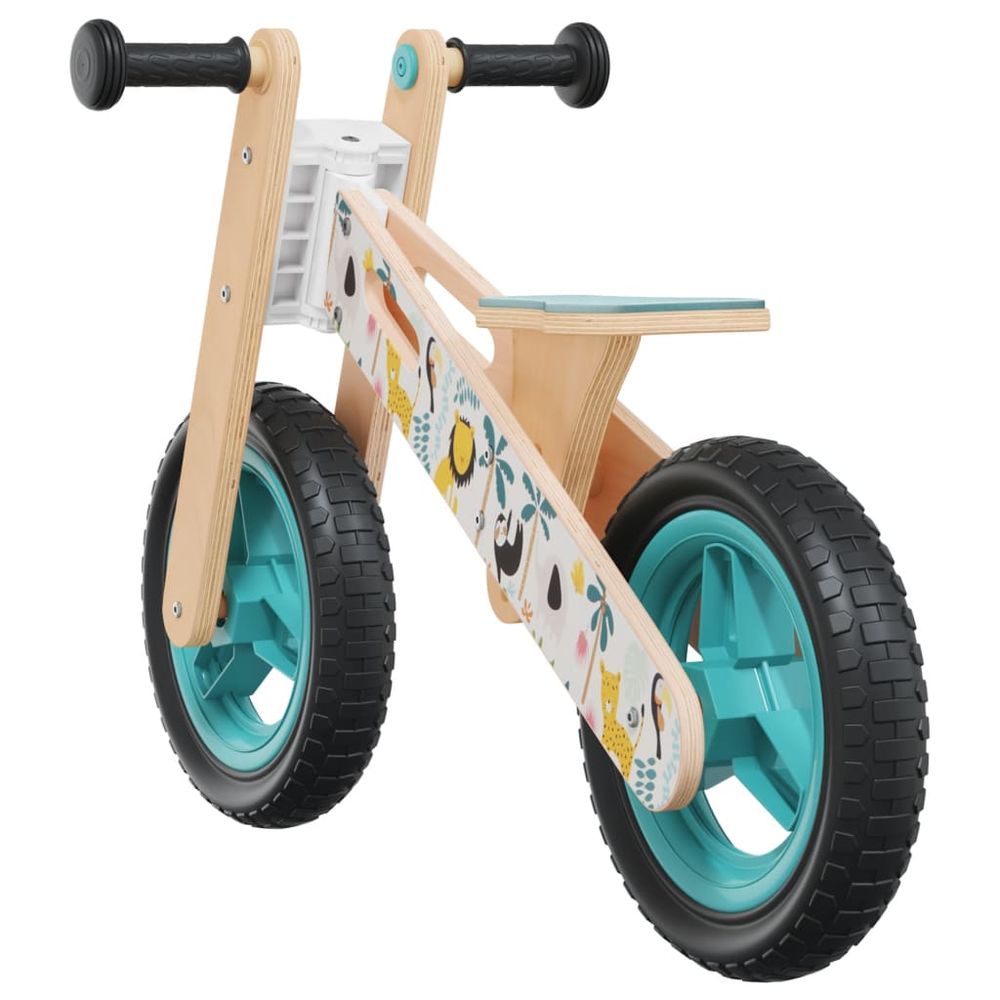 vidaXL Balance Bike for Children Blue Printed - anydaydirect