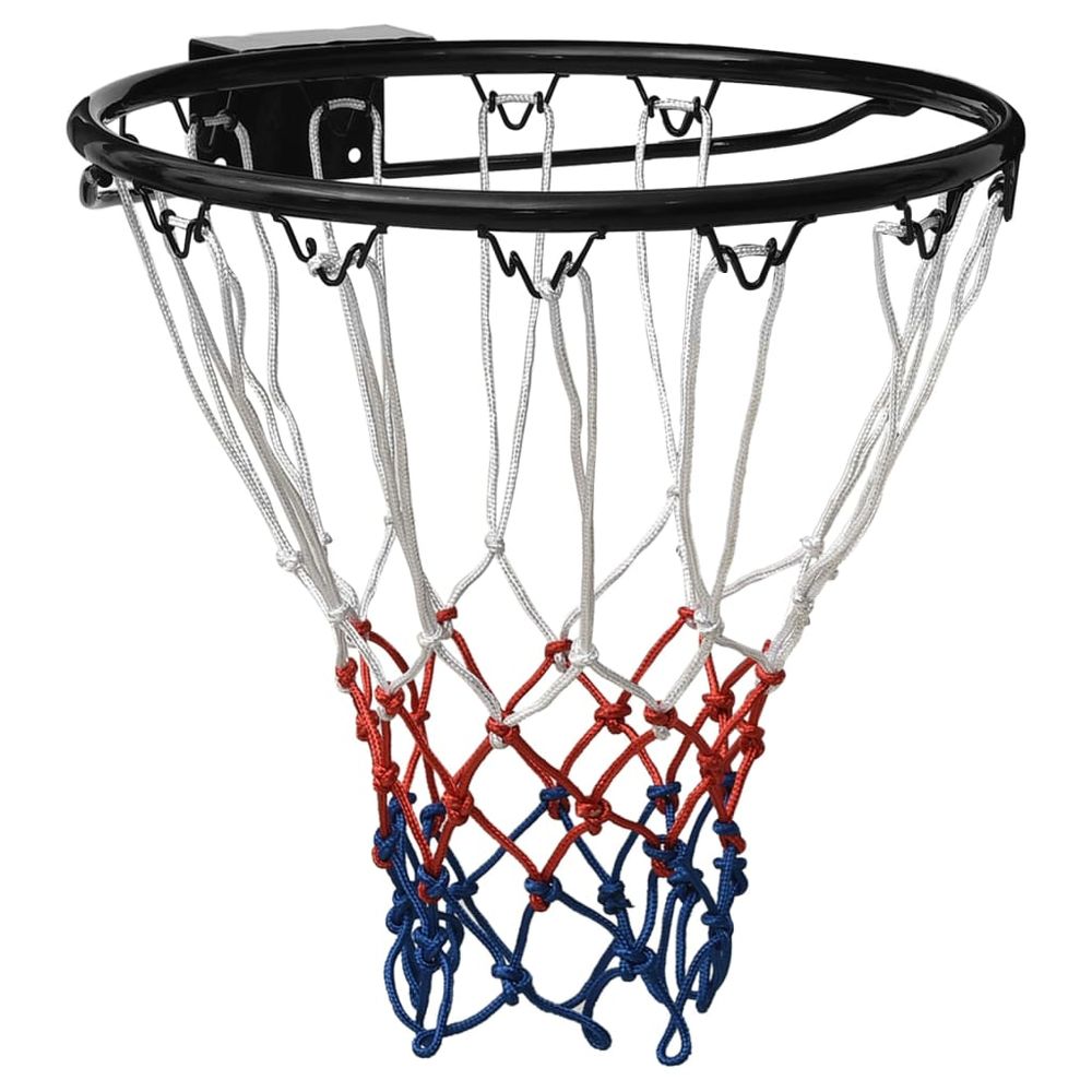 Basketball Goal Hoop Set Rim with Net Orange 45 cm - anydaydirect