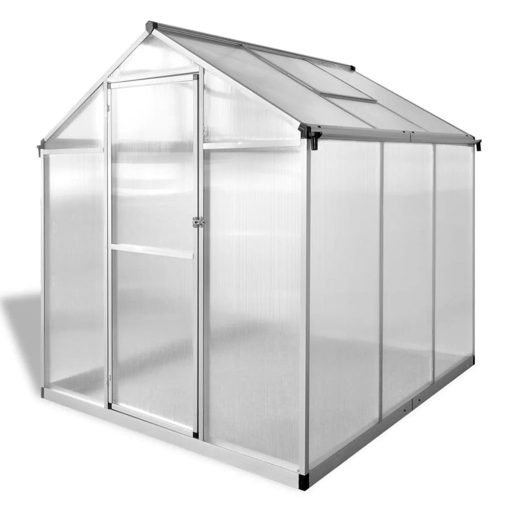 Greenhouse Reinforced Aluminium 3.46 m� - anydaydirect